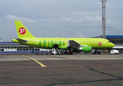 ������� Airbus A320 ������������ S7 Airlines � ��������� ����������