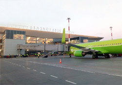 Новый пассажирский терминал аэропорта Красноярск - Емельяново
