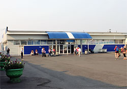 Терминал 3 прилета внутренних рейсов аэропорта Красноярск - Емельяново
